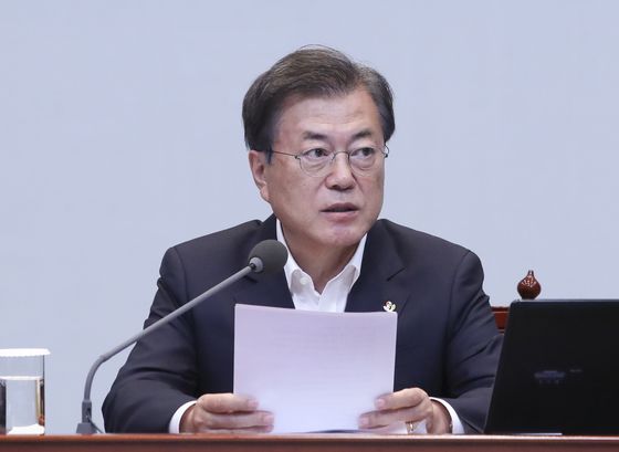 President Moon Jae-in [YONHAP] 
