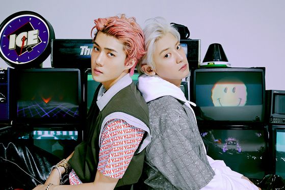Exo's hip-hop duo Exo-SC [SM ENTERTAINMENT]