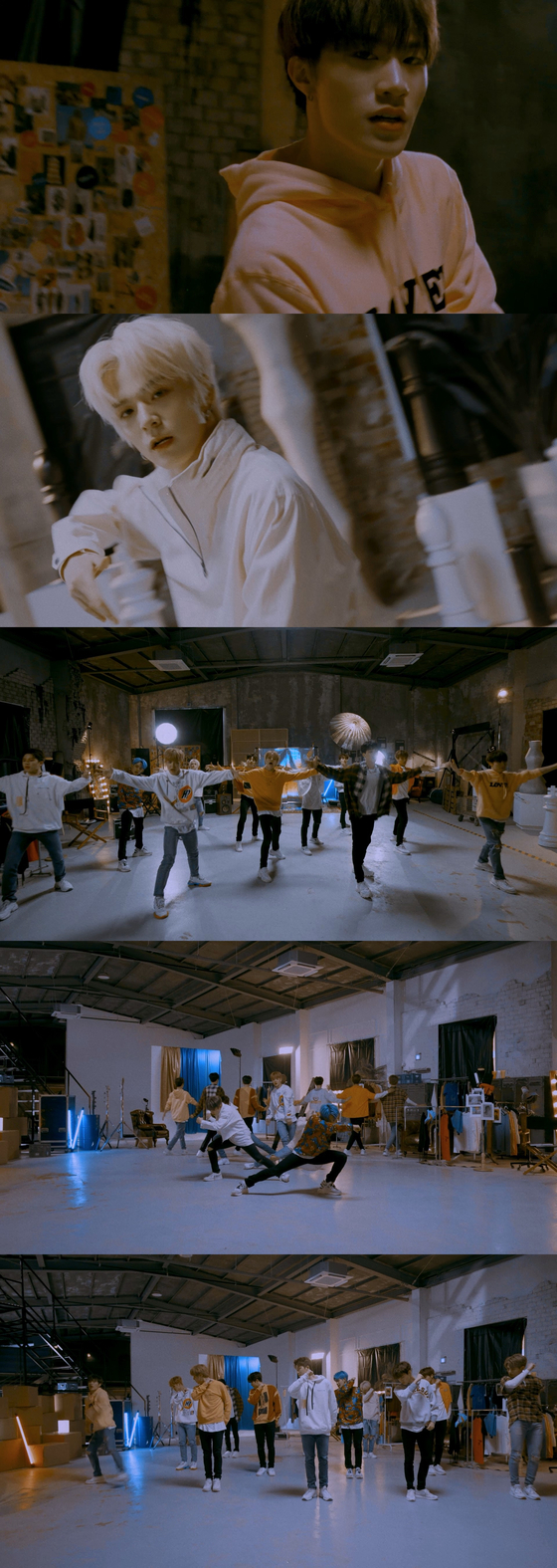 The special performance video for Treasure's "Boy" uploaded Thursday morning on YouTube. [YG ENTERTAINMENT]