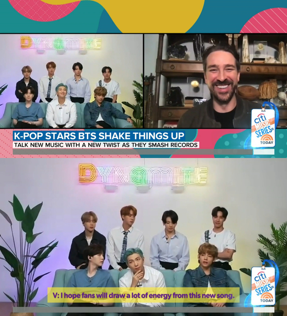 BTS featured on NBC's "Today Show" on Monday [BIG HIT ENTERTAINMENT]
