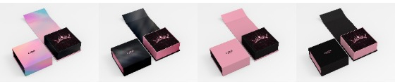 The four styles of Blackpink's "The Album" to drop on Oct. 2. [YG ENTERTAINMNENT]