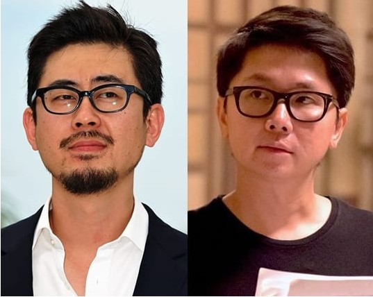 Korean director Na Hong-jin, left, and Thai director Banjong Pisanthanakun. [SCREEN CAPTURE]