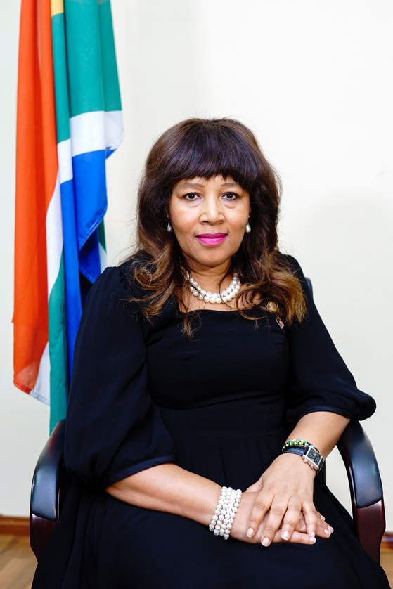 Ambassador of South Africa to Korea, Zenani N. Dlamini. [EMBASSY OF SOUTH AFRICA IN KOREA]