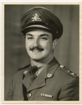 Claude Charland before leaving for Korea in November 1951. [CLAUDE CHARLAND]