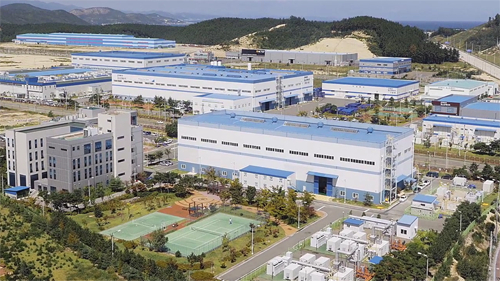 Posco Energy's fuel-cell factory site in Pohang, North Gyeongsang. [POSCO ENERGY]