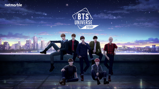 Netmarble's latest collaboration with Big Hit Entertainment, BTS Universe Story, was released on Sept. 24. [NETMARBLE]