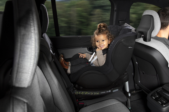 Volvo Cars Korea's rear-facing child seat. [VOLVO CARS KOREA]