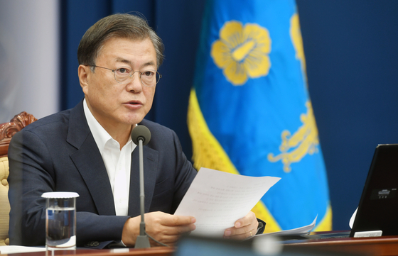 President Moon Jae-in [YONHAP]