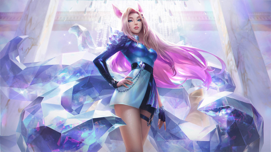 The "All Out" skin edition for champion Ahri. [RIOT GAMES]