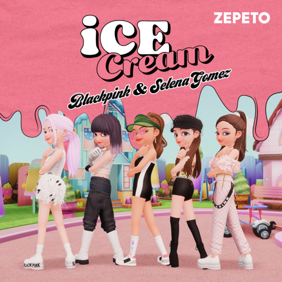 Zepeto is expanding its influence with teens around the world through collaborations like this one with K-pop group Blackpink and Selena Gomez. [NAVER Z]