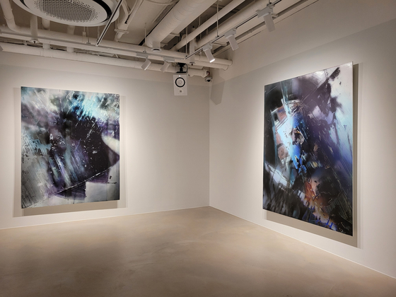 Works by young Korean artist Bea Sungyong are on view now as part of the inaugural exhibition of Gallery 9.5 in Hotel Anteroom Seoul, which newly opened near Garosu-gil in southern Seoul. [MOON SO-YOUNG]