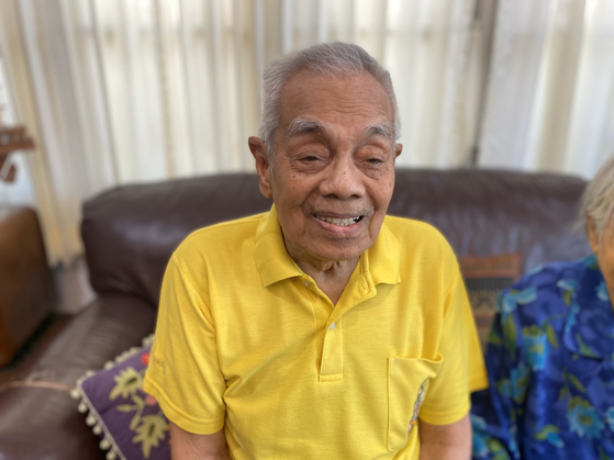 Lt. Col. Tonuan, 94, in a photo taken recently. [BANJOP TONUAN]