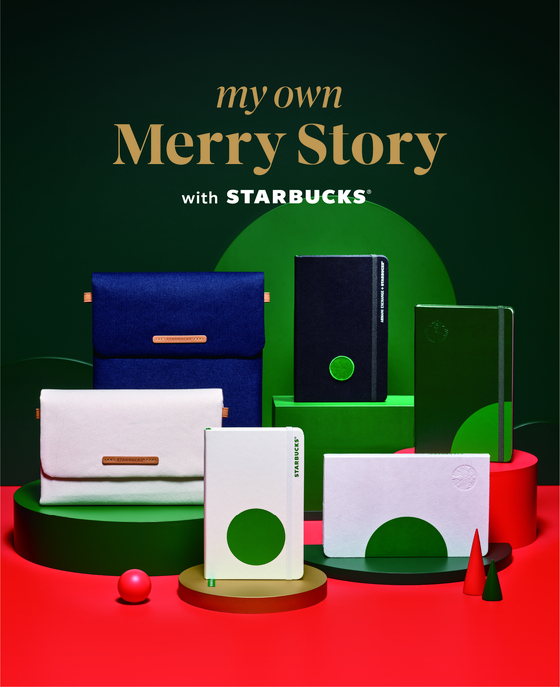 Starbucks collaborated with Italian papermaker Moleskine and the Armani Group for its 2021 diaries. [STARTBUCKS]