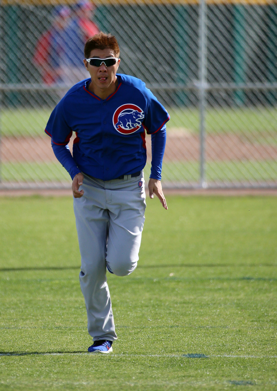 Former baseball player Lim Chang-yong during spring camp in Arizona in February 2014. [YONHAP] 