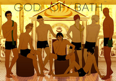 The image of the webtoon "God of Bath." [MOONWATCHER]