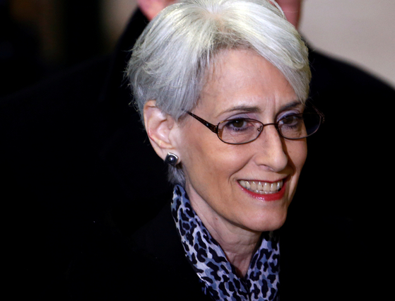 Wendy Sherman, a veteran diplomat and senior counselor at Albright Stonebridge Group who has been named as U.S. President-elect Joe Biden’s pick for deputy secretary of state, attends a meeting at Geneva in February 2014. [REUTERS/YONHAP]