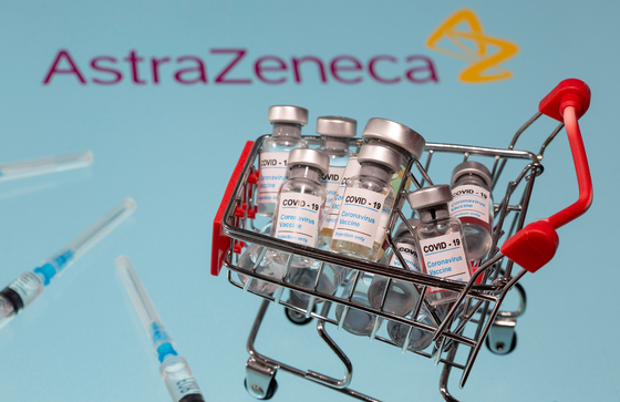 AstraZeneca’s Covid-19 vaccine [REUTERS/YONHAP]