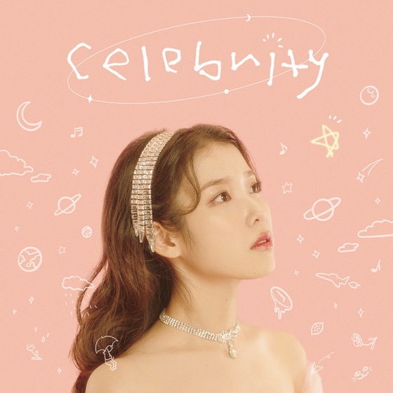 The cover image for singer IU's latest single ″Celebrity″ [EDAM ENTERTAINMENT]