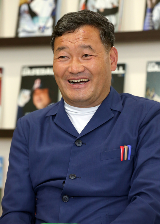 Oh Kyu-suk, head of Gijang County, Busan. [JOONGANG PHOTO] 