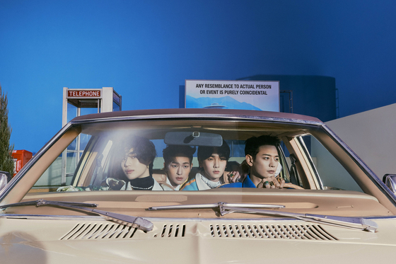 A teaser image for the boy band SHINee's new album ″Don't Call Me″ to be released on Feb. 22. [SM ENTERTAINMENT]
