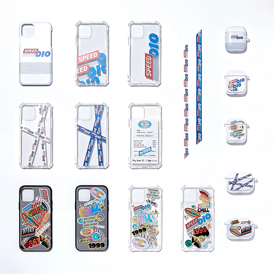 SK Telecom's accessories with old brands including ″Speed″ and ″TTL″ from the 1990s. [SK TELECOM]