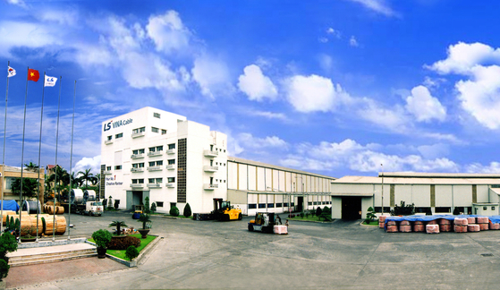 LS-VINA's factory in Vietnam. [LS CABLE & SYSTEMS ASIA]