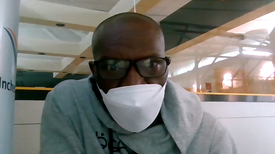 Asylum-seeker Mr. A, who had been living at the Incheon International Airport for 14 months until April 13, talks about his life at the airport and how he came to Korea in a video interview with the Korea JoongAng Daily in March. [JEON TAE-GYU]