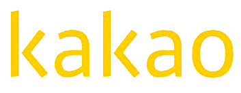 Logo of Kakao. [KAKAO] 