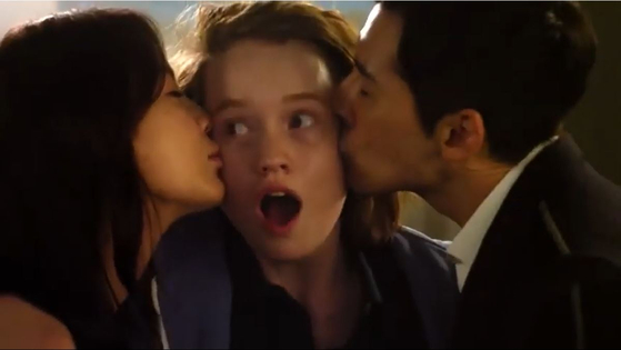 In "Dramaworld" (2016), American college student Claire falls into the fictional universe of K-dramas and must act as a wingman for the two protagonists to share a true love's kiss. [LIFETIME]