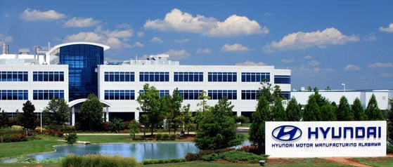 Hyundai Motor's factory in Alabama, United States. [YONHAP]