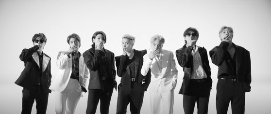BTS released a teaser video of its upcoming single ″Butter″ on Wednesday. [BIG HIT MUSIC]