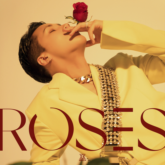 The album cover of Ravi's fourth EP ″Roses″ [GROOVL1N]