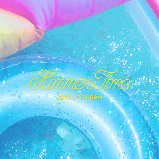 Teaser image for singer HA:TFELT's upcoming single “Summertime” [AMOEBA CULTURE]