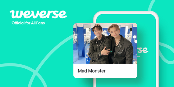 Mad Monster joined Weverse, a global fan community platform run by BTS’s agency HYBE, earlier this month. [WEVERSE]