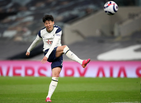 Son of a gun: Spurs striker Son Heung-min signs off with 'top