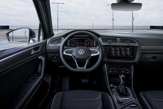 Interior of the Volkswagen's new Tiguan SUV [VOLKSWAGEN KOREA]