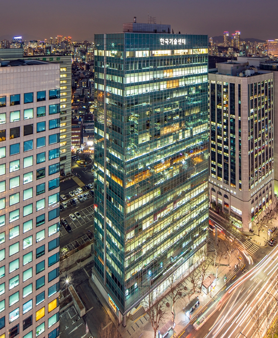 Korea Technology Center building in Yeoksam-dong of Gangnam District, southern Seoul, which has been selected to list on Kasa Korea's real estate trading platform [KASA KOREA]