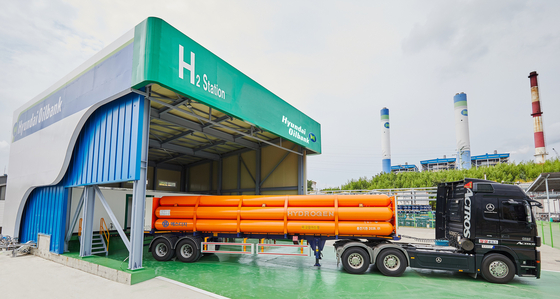 Hyundai Oilbank's refining facilities for hydrogen in Seosan, South Chungcheong [HYUNDAI OILBANK]