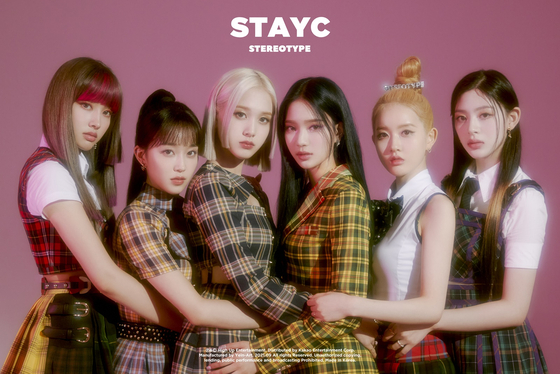 Teaser image for STAYC's new EP "Stereotype" [HIGHUP ENTERTAINMENT]