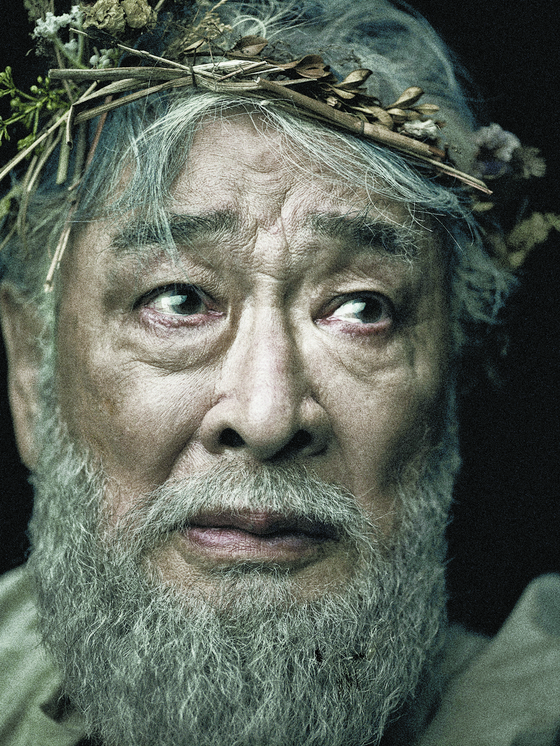 Actor Lee Soon-jae in the title role of the upcoming production of Shakespeare's "King Lear." [SEOUL ARTS CENTER]