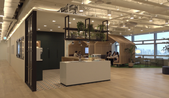 Inside the Bucketplace office in Gangnam, southern Seoul [JEON TAE-GYU]