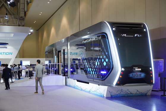 Fuel cell tram being developed by Hyundai Rotem [HYUNDAI ROTEM]