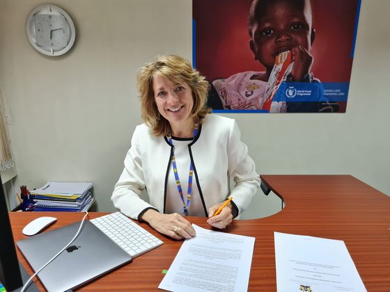  WFP Kenya Country Director Lauren Landis. [WFP] 