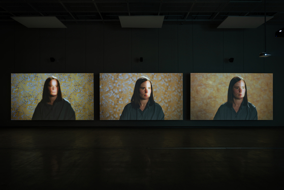 ″Heterophony of Heterochrony,″ by Oh Min. The artist refers to the videos as “time-based installations.” [NATIONAL MUSEUM OF MODERN AND CONTEMPORARY ART]