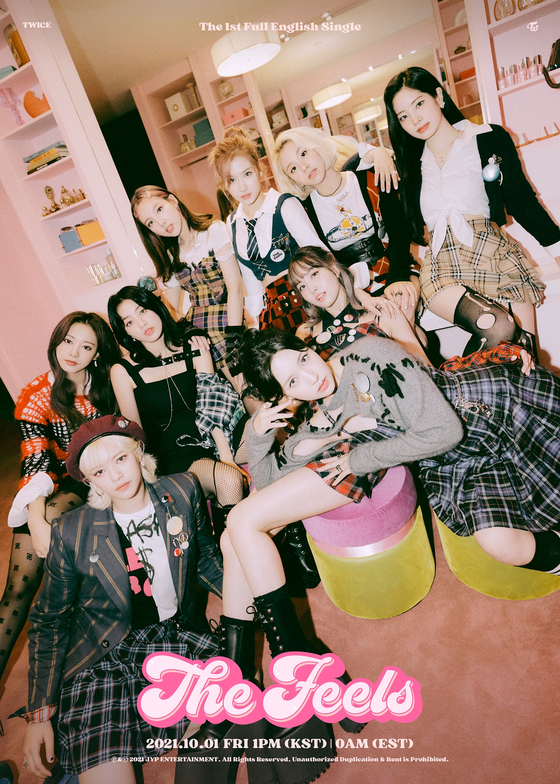 Girl group Twice [JYP ENTERTAINMENT]