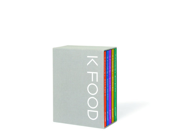 The package of "K Food: Secrets of Korean Flavors" series [DESIGN HOUSE]