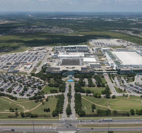 Samsung Electronics' chip factory in Austin, Texas [SAMSUNG ELECTRONICS]