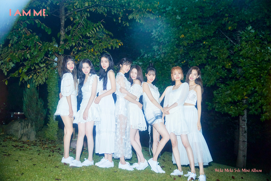 A photograph of girl group Weki Meki's upcoming EP ″I Am Me.,″ which drops Thursday. [FANTAGIO MUSIC]