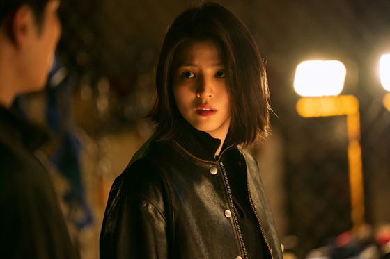 Han So-hee was praised for her outstanding acting and action scenes in Netflix's ″My Name.″ [NETFLIX]