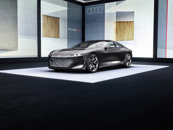  Audi unveiled the Grandsphere concept car at IAA Mobility 2021 in September. [AUDI]